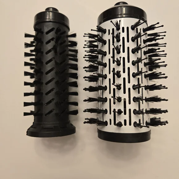 Rotating Brush Blow Dryer Red Hair Styling Tool with Attachments - Picture 2 of 3